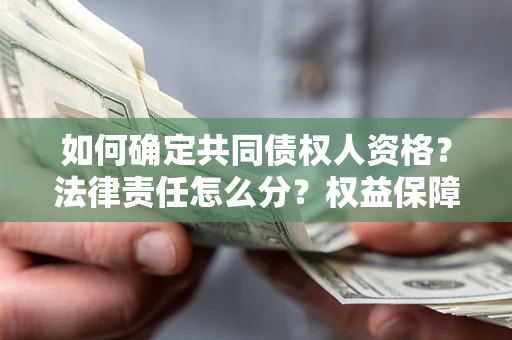 北京如何确定共同债权人资格？法律责任怎么分？权益保障技巧揭秘！