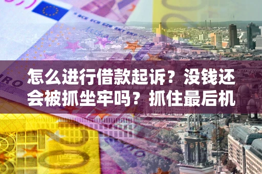 北京怎么进行借款起诉？没钱还会被抓坐牢吗？抓住最后机会！