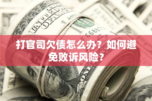 北京打官司欠债怎么办？如何避免败诉风险？