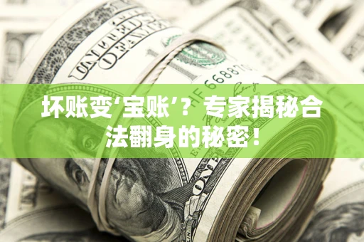 北京坏账变‘宝账’？专家揭秘合法翻身的秘密！