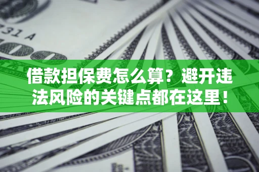 北京借款担保费怎么算？避开违法风险的关键点都在这里！