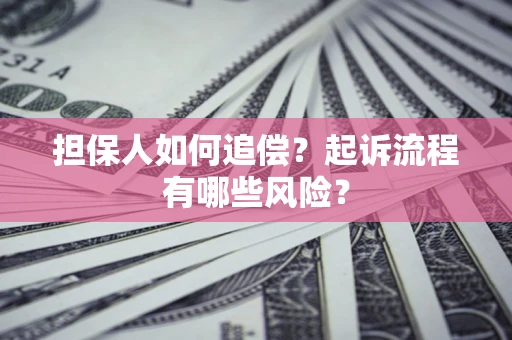 北京担保人如何追偿？起诉流程有哪些风险？