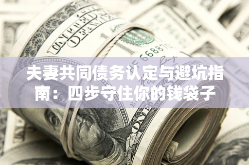 北京夫妻共同债务认定与避坑指南：四步守住你的钱袋子