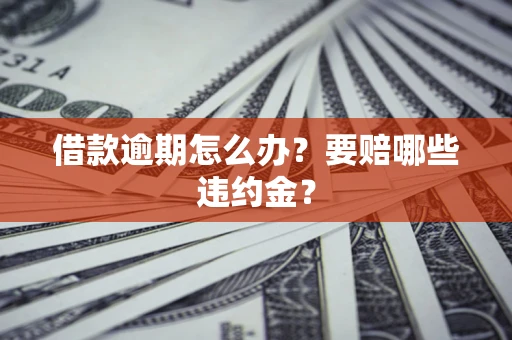 北京借款逾期怎么办？要赔哪些违约金？